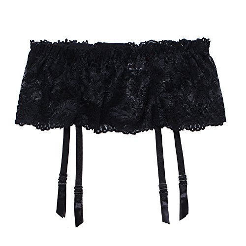 Sbra Mujer Amplio Cord¨®n Cinto Suspensorio Ligas(negro) Sbra Mujer Amplio Cord¨®n Cinto Suspensorio Ligas(negro)