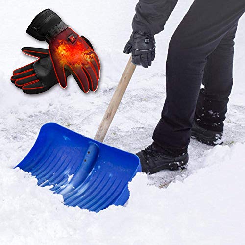 SCCS Guantes Calefactables Moto Batería Interna, USB Recargables Guantes Calefactables Frio Extremo Nieve Ski Guantes Térmicos Trail Impermeables Invierno (Negro, L) SCCS Guantes Calefactables Moto Batería Interna, USB Recargables Guantes Calefactables Frio Extremo Nieve Ski Guantes Térmicos Trail Impermeables Invierno (Negro, L)