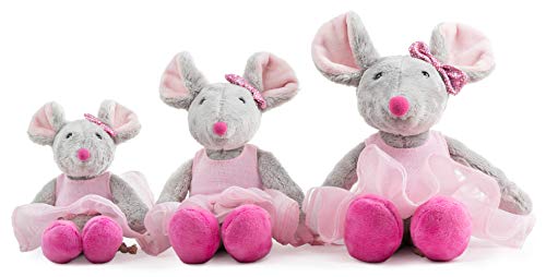 Schaffer- Ballett-Maus Peluche, Color Gris-Rosa, XS - 16 cm (5650) Schaffer- Ballett-Maus Peluche, Color Gris-Rosa, XS - 16 cm (5650)