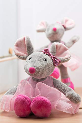 Schaffer- Ballett-Maus Peluche, Color Gris-Rosa, XS - 16 cm (5650) Schaffer- Ballett-Maus Peluche, Color Gris-Rosa, XS - 16 cm (5650)