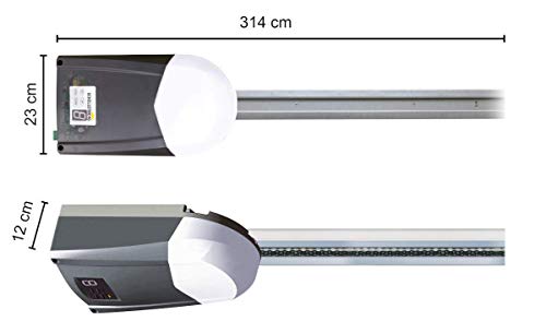 Schellenberg 60910 Motor para Puertas Seccionales de Garaje Smart Drive 10 M², Multicolor, Única Schellenberg 60910 Motor para Puertas Seccionales de Garaje Smart Drive 10 M², Multicolor, Única