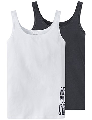Schiesser Multipack 2 Pack Tops Ropa Interior, 1 Surtido, S (Pack de 2) para Niñas Schiesser Multipack 2 Pack Tops Ropa Interior, 1 Surtido, S (Pack de 2) para Niñas