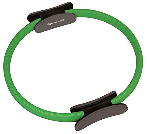 Schildkröt Fitness Anillo de Pilates, 37 cm de Diámetro, Verde-Negro, 960141