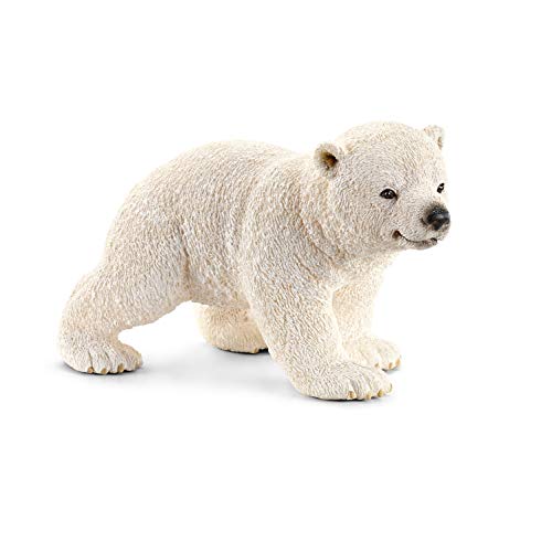 Schleich - Cría de oso polar, corriendo, figura (14708) , color/modelo surtido