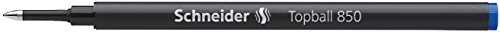 Schneider Topball 850 - Recambio para bolígrafo roller (10 unidades, 0,5 mm, tinta azul) Schneider Topball 850 - Recambio para bolígrafo roller (10 unidades, 0,5 mm, tinta azul)