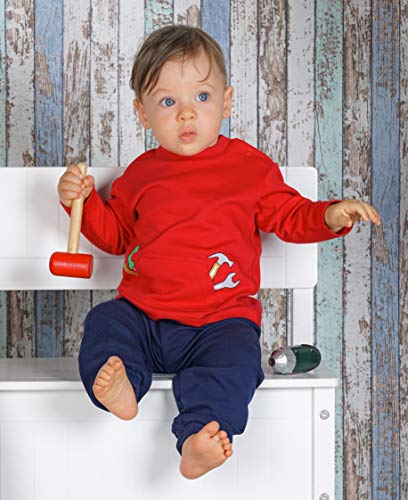 Schnizler Baby-Pumphose Interlock Pantalones, Azul (Marine 11), 80 para Bebés