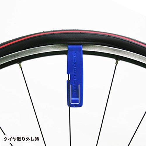 Schwalbe 1847 - Palancas de neumáticos para bicicletas, color azul, pack con 3 unidades Schwalbe 1847 - Palancas de neumáticos para bicicletas, color azul, pack con 3 unidades