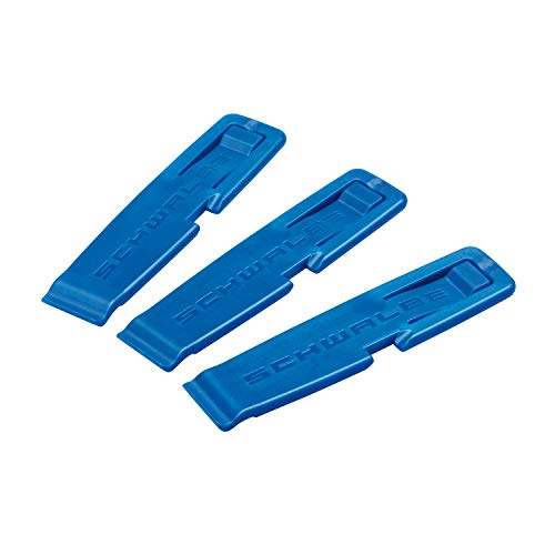 Schwalbe 1847 - Palancas de neumáticos para bicicletas, color azul, pack con 3 unidades Schwalbe 1847 - Palancas de neumáticos para bicicletas, color azul, pack con 3 unidades