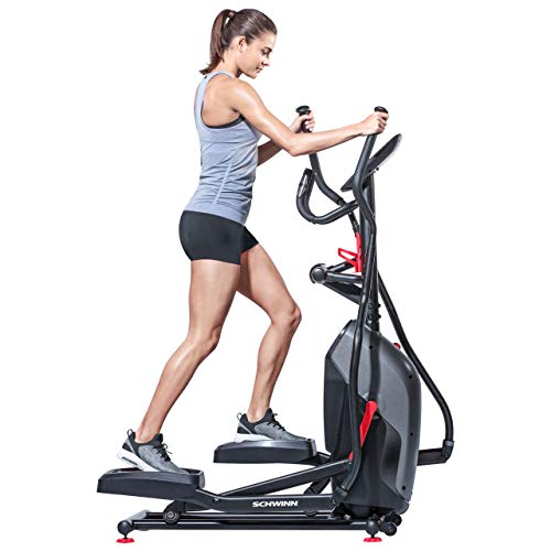Schwinn 510E Bicicleta elíptica, Unisex-Adult, Negro/Rojo, One Size Schwinn 510E Bicicleta elíptica, Unisex-Adult, Negro/Rojo, One Size