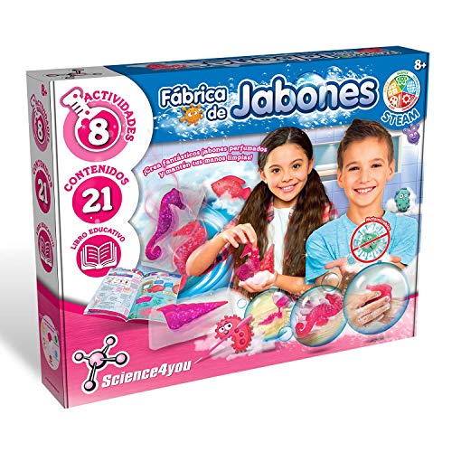 Science4you - Fábrica de Jabones - Juguete científico y Educativo Science4you - Fábrica de Jabones - Juguete científico y Educativo