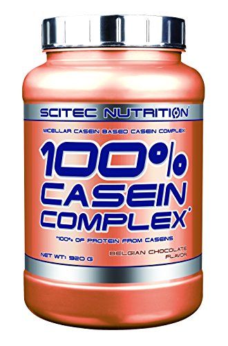 SCITEC 100% Caseína Complejo 920g CANTALUPO CHOCOLATE BLANCO