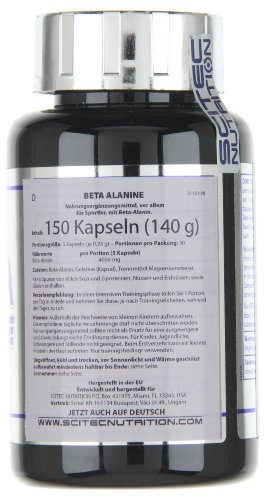 Scitec Beta-Alanina - 150 Cápsulas Scitec Beta-Alanina - 150 Cápsulas