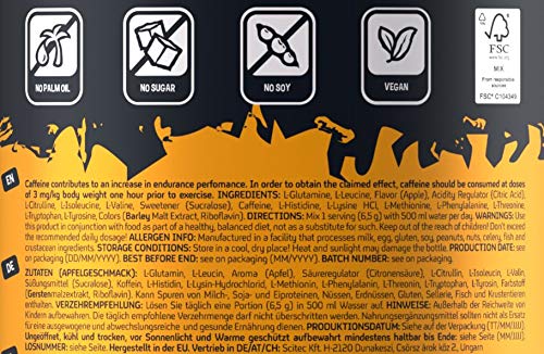 Scitec Gym Essential Aminos & Caffeine pre/intra workout powder, manzana - 300 g Scitec Gym Essential Aminos & Caffeine pre/intra workout powder, manzana - 300 g