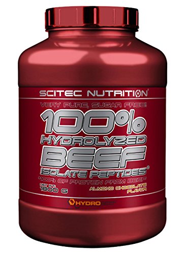 Scitec Nutrition 100% Hydrolyzed Beef Isolate Peptides proteína Chocolate de almendra 1800 g