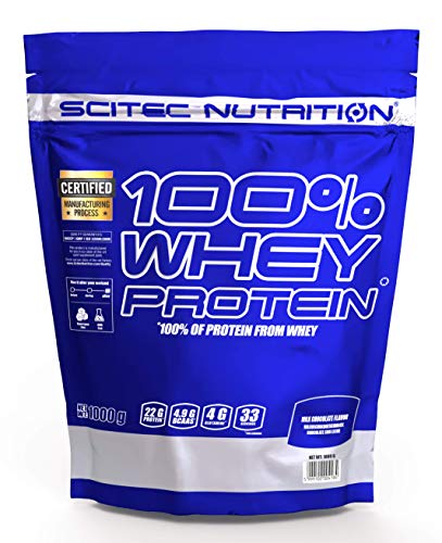 Scitec Nutrition 100% Whey Protein Chocolate con Leche 1000 g Scitec Nutrition 100% Whey Protein Chocolate con Leche 1000 g