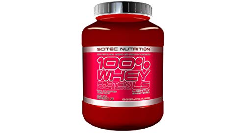 Scitec Nutrition 100% Whey Protein Professional Proteína Ligeramente Endulzado Chocolate 2350 g