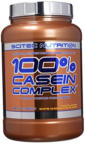 Scitec Nutrition Casein Complex Proteína Chocolate Blanco, Melón - 920 g