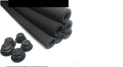 Scooter Bike Grips Cubierta del Manillar Mountain Bike Manubrio Grips Esponja de Espuma, viga del Extremo de la Barra con Tapones 300 mm/Espuma de Alta Densidad/Negro Scooter Bike Grips Cubierta del Manillar Mountain Bike Manubrio Grips Esponja de Espuma, viga del Extremo de la Barra con Tapones 300 mm/Espuma de Alta Densidad/Negro