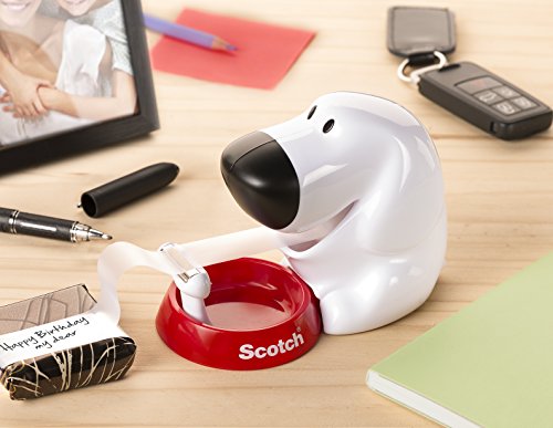 Scotch - Dispensador cinta con diseño de perro (incluye cinta adhesiva)