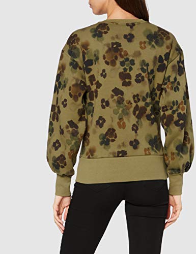 Scotch & Soda Maison Allover Printed Crewneck with Balloon Sleeves Sudadera, 0587 Combo H, M para Mujer Scotch & Soda Maison Allover Printed Crewneck with Balloon Sleeves Sudadera, 0587 Combo H, M para Mujer