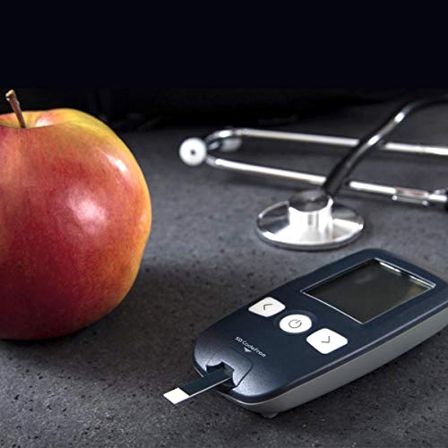 SD Codefree Glucometro Lector Medidor de niveles de glucosa y azucar en Sangre Kit de control de la Diabetes y la Glucemia en mg/dL (Monitor) SD Codefree Glucometro Lector Medidor de niveles de glucosa y azucar en Sangre Kit de control de la Diabetes y la Glucemia en mg/dL (Monitor)
