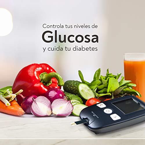 SD Codefree Glucometro Lector Medidor de niveles de glucosa y azucar en Sangre Kit de control de la Diabetes y la Glucemia en mg/dL (Monitor) SD Codefree Glucometro Lector Medidor de niveles de glucosa y azucar en Sangre Kit de control de la Diabetes y la Glucemia en mg/dL (Monitor)