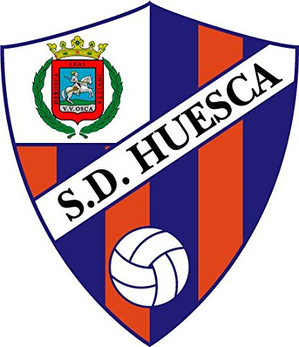 SD Huesca FC Spain Soccer Football Alta Calidad De Coche De Parachoques Etiqueta Engomada 10 x 12 cm