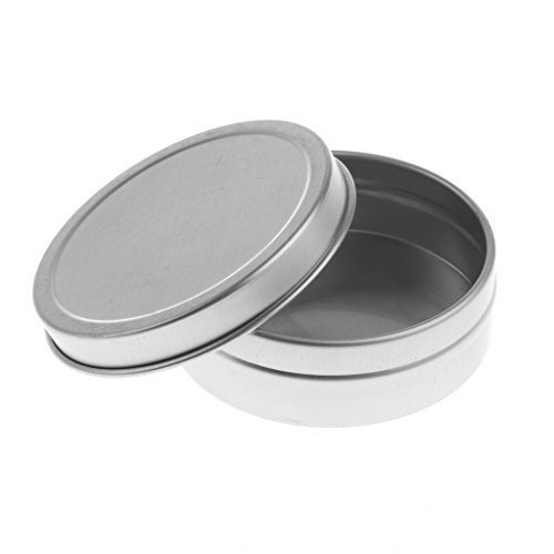 SDENSHI 10x 60ml Tarro de Almacenamiento de Lata de Aluminio Envases de Cosméticos Tapas de Rosca SDENSHI 10x 60ml Tarro de Almacenamiento de Lata de Aluminio Envases de Cosméticos Tapas de Rosca