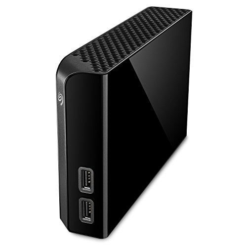Seagate Backup Plus Hub 14 TB, Disco duro externo HDD, USB 3.0 para ordenador de sobremesa, PC, portátil y Mac, 2 puertos USB, 2 meses de suscripción a Adobe CC Photography (STEL14000400), Negro