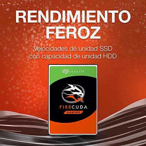 Seagate FireCuda, 2TB, Disco duro interno híbrido, SSHD de alto rendimiento, 3,5 in, SATA, 6 Gb/s, aceleración mediante flash, caché de 8 GB para videojuegos, PC y portátiles (ST2000DX002) Seagate FireCuda, 2TB, Disco duro interno híbrido, SSHD de alto rendimiento, 3,5 in, SATA, 6 Gb/s, aceleración mediante flash, caché de 8 GB para videojuegos, PC y portátiles (ST2000DX002)