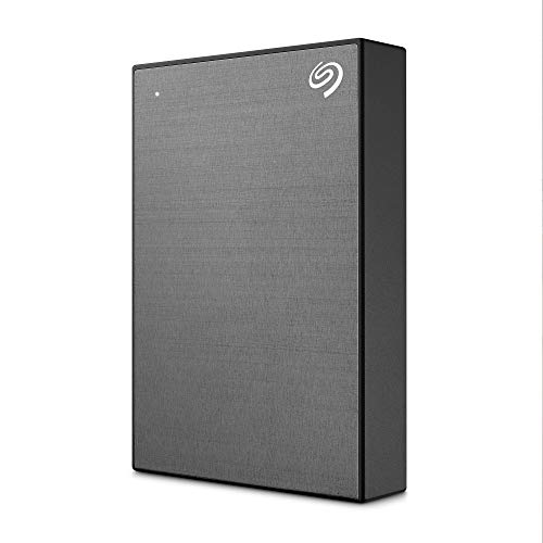 Seagate Technology One Touch de 5TB, Unidad Disco Duro Externa, Gris(Space Grey), USB 3.0, PC, Mac, Ordenador, 1 año MylioCreate, 4 meses Plan Adobe Creative Cloud Photography, (STKC5000404)