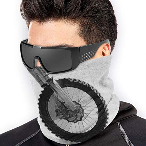 Seamless Face Cover Bandanas Neck Warmer Scarf Gaiter Windproof Men And Women，Motocross Dirt Bike Racer