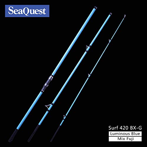 Seaquest Surfcasting Carbon Surf Rod 420cm Mix Fuji Blue Surf Fishing Rod Seaquest Surfcasting Carbon Surf Rod 420cm Mix Fuji Blue Surf Fishing Rod