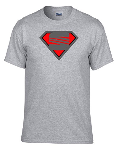 Seat Superman Cupra Leon Ibiza Toledo T-Shirt Camisetas -312 - Gris