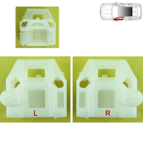 Seat Toledo Clips de reparación de regulador de ventanilla eléctrico delantero lado izquierdo 1999 – 2004, cerca, N/S, Reino Unido lado del pasajero