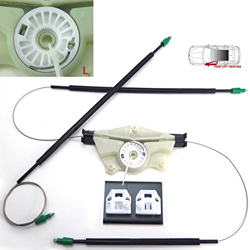 Seat Toledo eléctrico regulador de ventana Kit de reparación delantero lado izquierdo, 1998 – 2005, cerca de lado, N/S, Nsf, UK Passenger Side, regulador de la ventana Clips de cables,, Polea Seat Toledo eléctrico regulador de ventana Kit de reparación delantero lado izquierdo, 1998 – 2005, cerca de lado, N/S, Nsf, UK Passenger Side, regulador de la ventana Clips de cables,, Polea