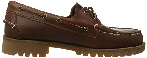 Sebago Ranger Waxy, Mokassins. Hombre, Marron Brown Gum 925, 41.5 EU