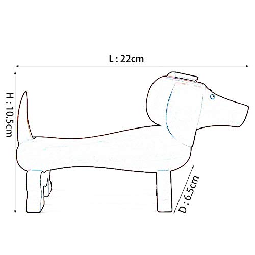 Sebasty Nogal Decoración De La Tabla, Dachshund Decoración, Decoración Casera De Madera Perro, Decoración del Automóvil De Regalo De Cumpleaños (Longitud 22 Cm) Sebasty Nogal Decoración De La Tabla, Dachshund Decoración, Decoración Casera De Madera Perro, Decoración del Automóvil De Regalo De Cumpleaños (Longitud 22 Cm)