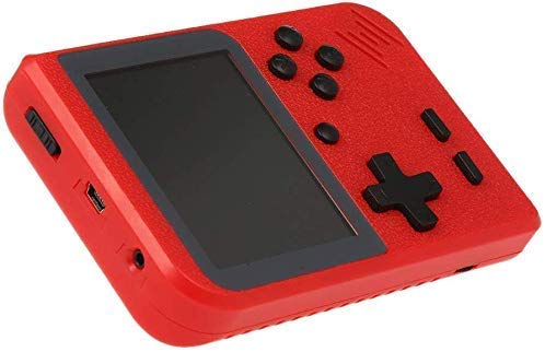 SeeKool Consola de Juegos Portátil, 3 Pulgadas 400 Consolas de Juegos de Mano Retro FC, Recargable Game Player Consola de Juegos Clásica Soporte Dos Jugadores, Regalo de Cumpleaños para los Niños