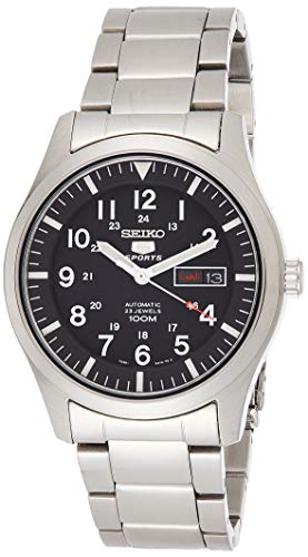 Seiko Reloj Analógico Automático para Hombre con Correa de Acero Inoxidable – SNZG13K1 Seiko Reloj Analógico Automático para Hombre con Correa de Acero Inoxidable – SNZG13K1