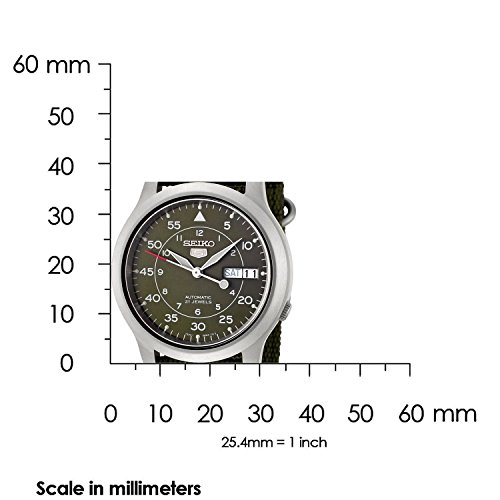 Seiko Reloj Analógico Automático para Hombre con Correa de Tela – SNK805K2-UNICO Seiko Reloj Analógico Automático para Hombre con Correa de Tela – SNK805K2-UNICO