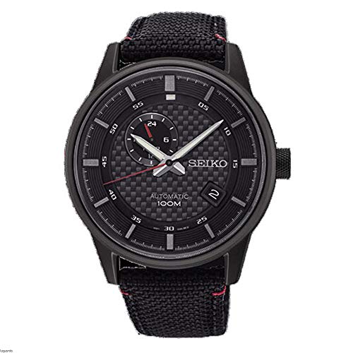 Seiko Reloj Analogico para Hombre de Automático con Correa en Nailon SSA383K1