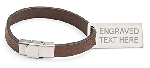 Select Gifts Etiqueta de Equipaje de cuero del Pabellón de Zaragoza Texto grabado de acero Select Gifts Etiqueta de Equipaje de cuero del Pabellón de Zaragoza Texto grabado de acero