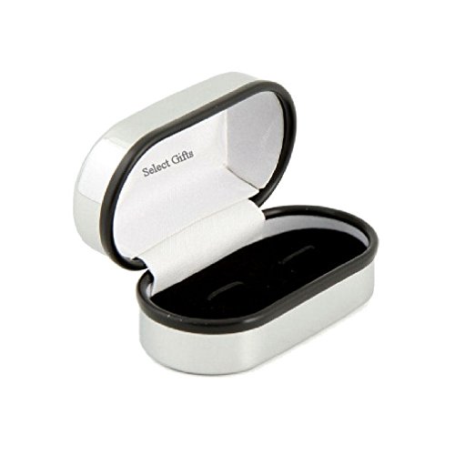 Select Gifts Valencia Bar Clip de corbata con cuadro de mensaje personalizado grabado Select Gifts Valencia Bar Clip de corbata con cuadro de mensaje personalizado grabado