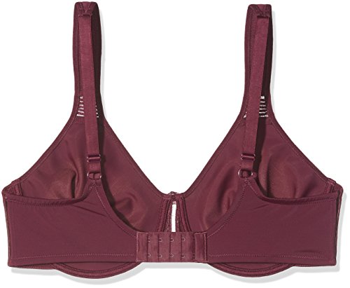 Selene Lorea, Sujetador Copa Foam con Aros Para Mujer, Rojo (Burgundy), 100D (Talla de fabricante 85D)