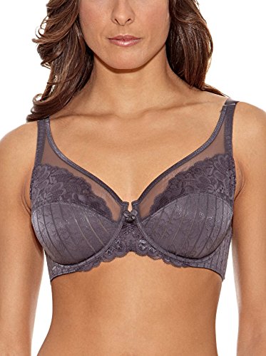 Selene Mariluz, Sujetador con Aros Para Mujer, Gris, ES 95C Selene Mariluz, Sujetador con Aros Para Mujer, Gris, ES 95C