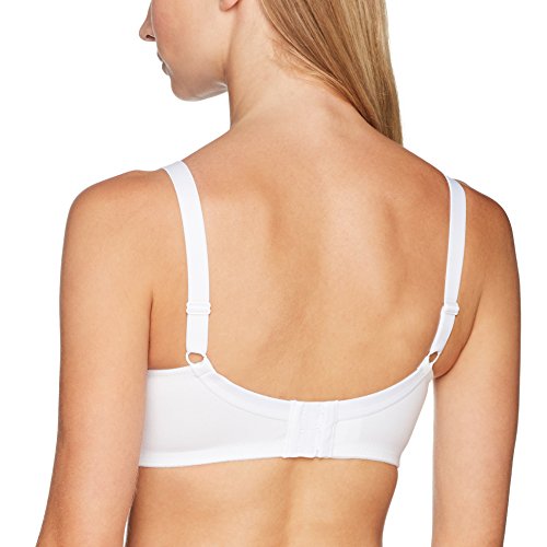 Selene Sujetador Blanca Preformado Algodon Doble Capa Sin Aros Blanco 105C Selene Sujetador Blanca Preformado Algodon Doble Capa Sin Aros Blanco 105C