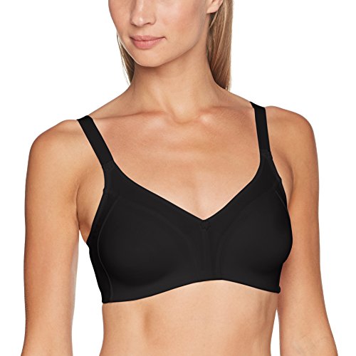 Selene Sujetador Blanca Preformado Algodon Doble Capa Sin Aros Negro 110C Selene Sujetador Blanca Preformado Algodon Doble Capa Sin Aros Negro 110C