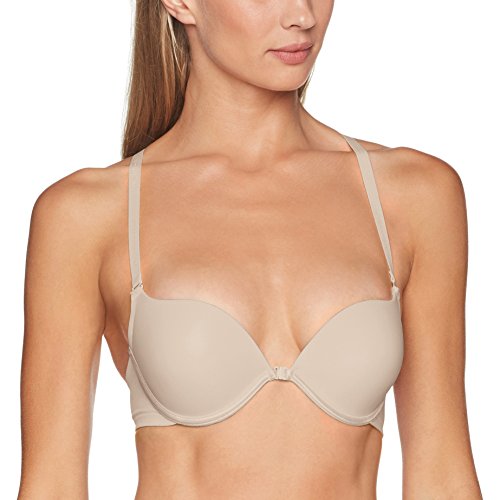 Selene Sujetador Ely Doble Push Up Apertura Delantera Tierra 85B