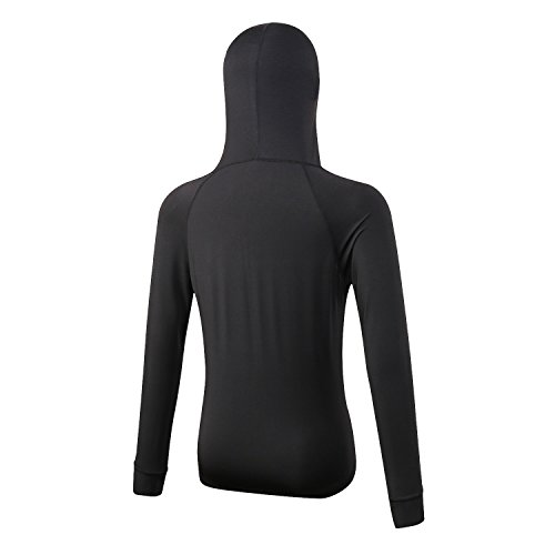 Selighting Chaqueta Deportiva de Manga Larga para Mujeres Sudadera Deporte con Capucha para Yoga,Correr,Gimnasio etc.